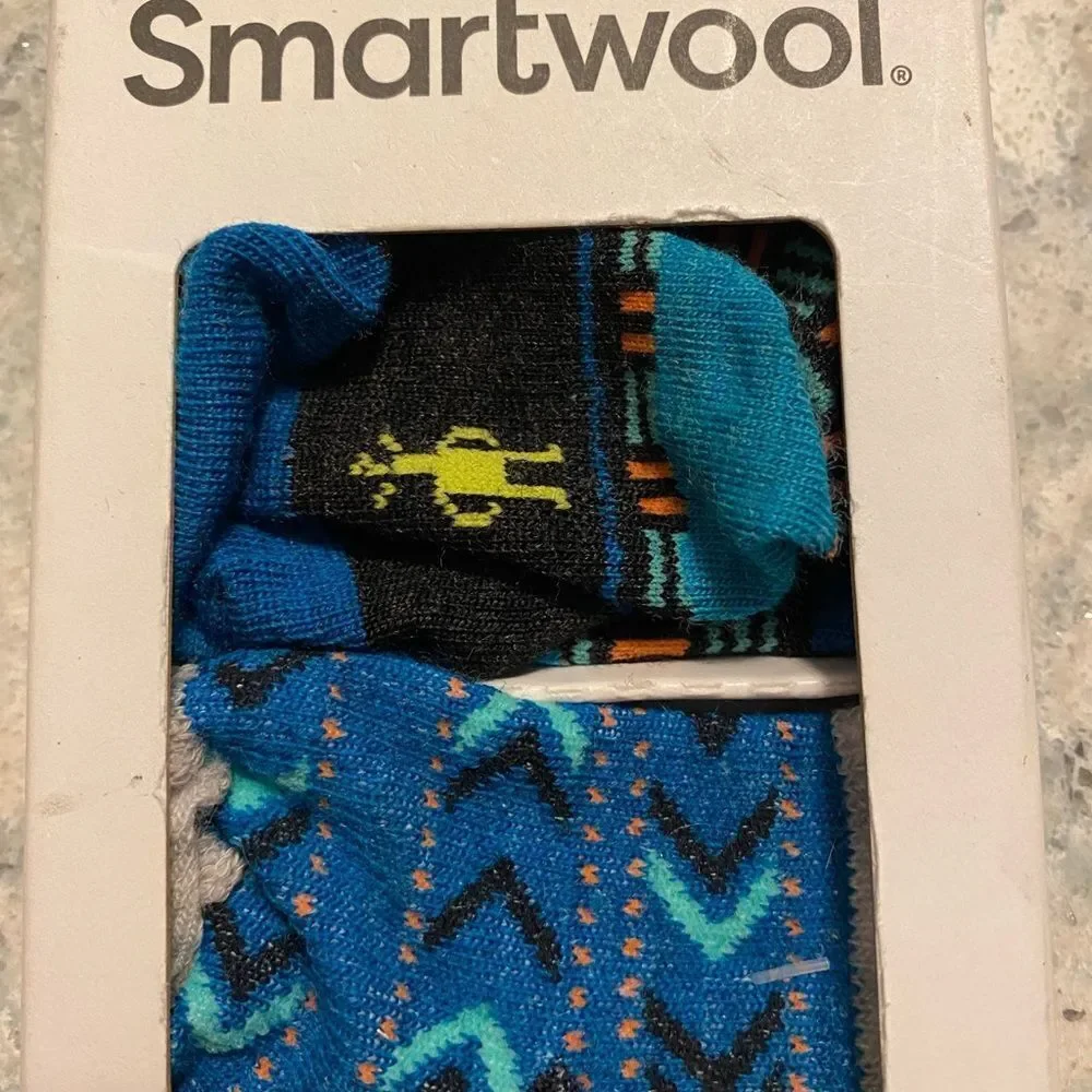 Smartwool Cozy Baby Booties Multi Color